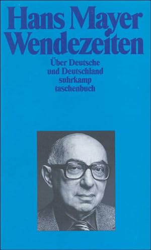 Seller image for Wendezeiten ber Deutsche und Deutschland for sale by antiquariat rotschildt, Per Jendryschik