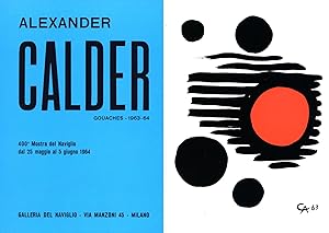 Alexander Calder. Gouaches 1963-1964