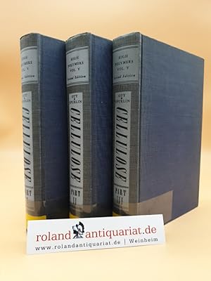 Image du vendeur pour High Polymers Volume 5: Cellulose and Cellulose Derivatives: Part 1 - 3 (3 Volumes) Second Completely Revised and Augmented Edition mis en vente par Roland Antiquariat UG haftungsbeschrnkt