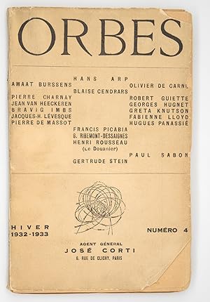 Orbes . Hiver 1932-1933 . Numéro 4