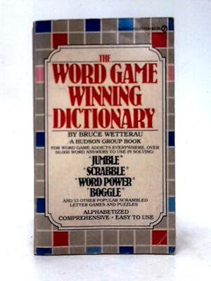 Seller image for Word Game Winning Dictionary for sale by World of Rare Books