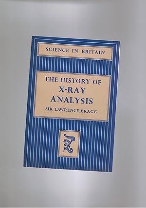 Seller image for The history of X-Ray Analysis. for sale by Libreria Gull