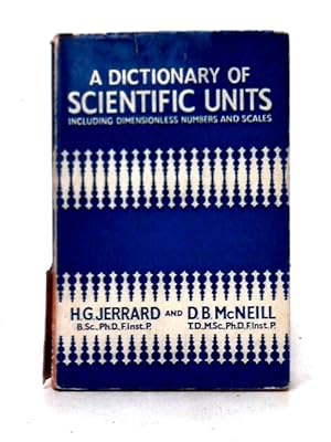 Seller image for A Dictionary of Scientific Units for sale by World of Rare Books