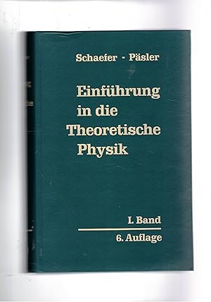 Bild des Verkufers fr Einfhrung in die Theorische Physik. 1a Band. 6a auflage. zum Verkauf von Libreria Gull