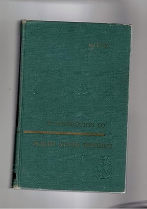 Seller image for Introduction to Solid State Physics. 2a edizione. for sale by Libreria Gull