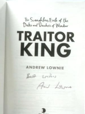 Seller image for Traitor King for sale by World of Rare Books