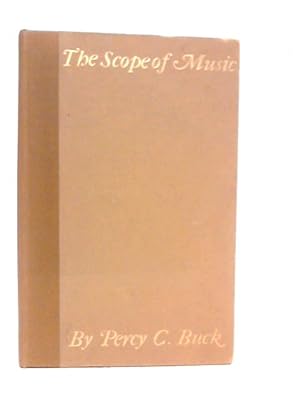 Bild des Verkufers fr The Scope of Music zum Verkauf von World of Rare Books