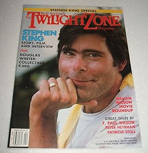 Imagen del vendedor de The Twilight Zone Magazine February 1986 Stephen King Special Issue // The Photos in this listing are of the book that is offered for sale a la venta por biblioboy