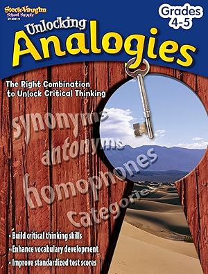 Image du vendeur pour Unlocking Analogies: Reproducible Grades 4-5 mis en vente par Redux Books