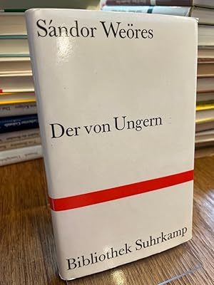 Seller image for Der von Ungern. Gedichte und Zeichnungen. (= Bibliothek Suhrkamp Band 1063). Ausgewhlt und aus dem Ungarischen bersetzt von Barbara Frischmuth und Robert Stauffer. Nachwort von Robert Stauffer. for sale by Antiquariat Hecht