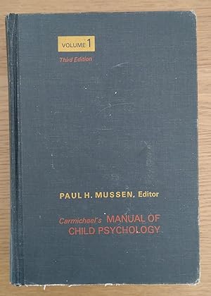 Seller image for Carmichael's MANUAL OF CHILD PSYCHOLOGY (v. 1, 3rd Edition) for sale by Eleanor Walker