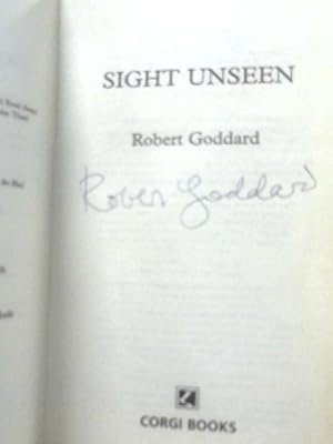 Seller image for Sight Unseen for sale by World of Rare Books