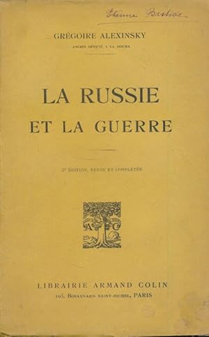 Seller image for Le Russie et la guerre for sale by LIBRAIRIE GIL-ARTGIL SARL