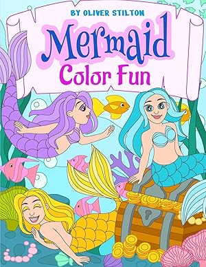Seller image for Mermaid Color Fun: A Cute Coloring Book for Kids. Fantastic Activity Book and Amazing Gift for Boys, Girls, Preschoolers, ToddlersKids. for sale by Redux Books