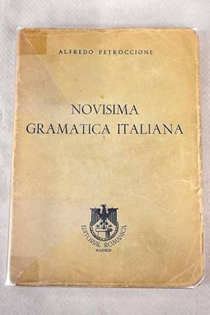 Imagen del vendedor de Novisima Gramtica italiana a la venta por Alcan Libros