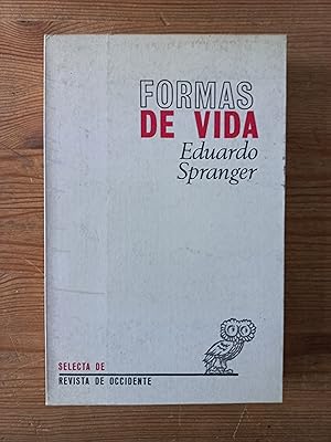 Imagen del vendedor de Formas de vida a la venta por Vrtigo Libros