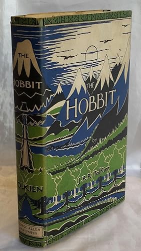 Imagen del vendedor de The Hobbit or There and Back Again. Illustrated by the Author. EARLY EDITION IN DW. a la venta por Addyman Books