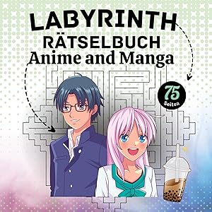 Seller image for Labyrinth Raetselbuch Anime und Manga fr Teenager, Kinder und Erwachsene Beschaeftigungsbuch Aktivitaetsbuch for sale by moluna