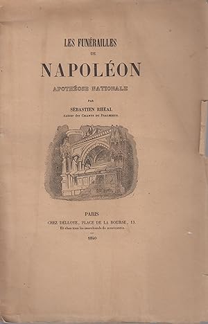 Imagen del vendedor de Les Funrailles de Napolon. Apothose Nationale. a la venta por PRISCA