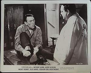 Bild des Verkufers fr Requiem for a Heavyweight 8 x 10 Still 1962 Jackie Gleason, Anthony Quinn zum Verkauf von AcornBooksNH