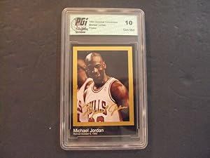 Vintage Michael Jordan Card '94 Natl Convention Retirement Promo PGi 10.0