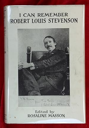 Bild des Verkufers fr I Can Remember Robert Louis Stevenson. zum Verkauf von Third Floor Rare Books