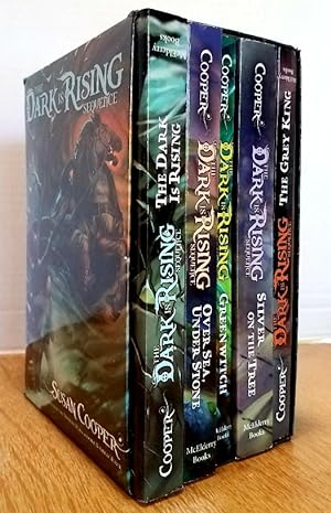 Seller image for THE DARK IS RISING SEQUENCE: OVER SEA, UNDER STONE, THE DARK IS RISING, GREENWITCH, THE GREY KING, SILVER ON THE TREE BOXED SET for sale by MARIE BOTTINI, BOOKSELLER