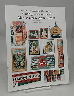 Important Antique Advertising Auction featuring the collection of Alan Tasker & Anne Turner Apr. ...