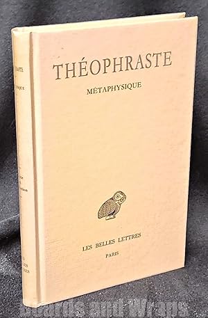 Theophraste, Metaphysique