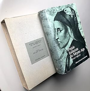 Poésie italienne du Moyen Age XIIe-XVe siècle Tome 1er XIIe-Xiiie siècles textes recueillis, trad...