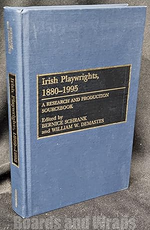 Seller image for Irish Playwrights, 1880-1995 A Research and Production Sourcebook for sale by Boards & Wraps