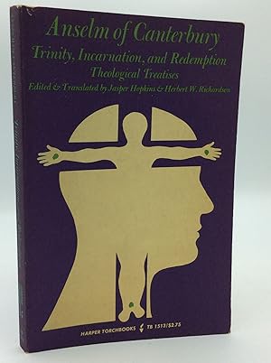 Seller image for ANSELM OF CANTERBURY: Trinity, Incarnation, and Redemption; Theological Treatises for sale by Kubik Fine Books Ltd., ABAA