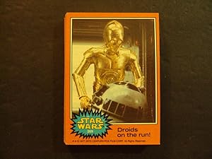 19 Star Wars Cards 1977 Orange Series #269-272, 274, 276, 281-284, 288-291, 293-297