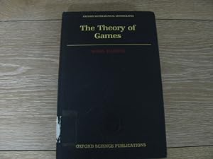 Imagen del vendedor de The Theory of Games (Oxford Mathematical Monographs) a la venta por Walkingwords