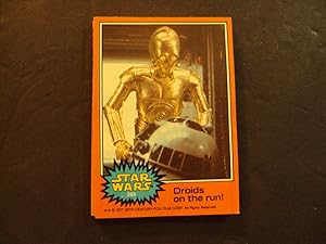 9 Star Wars Cards 1977 Orange Series #269-275, 280, 287