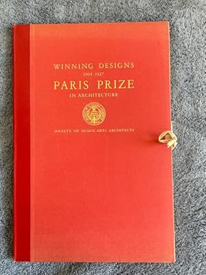 Image du vendeur pour Winning Designs 1904-1927 Paris Prize in Architecture; Lloyd Warren Memorial mis en vente par Tiber Books