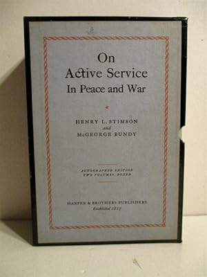 On Active Service in Peace & War. ( 2 vols)