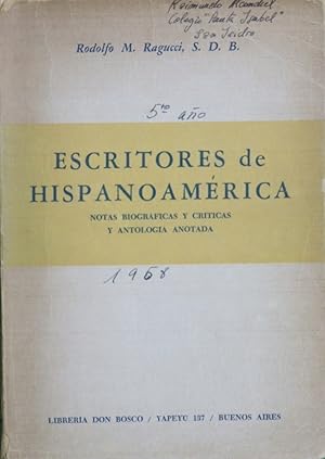 Immagine del venditore per Escritores de Hispanoamrica venduto da Librera Alonso Quijano