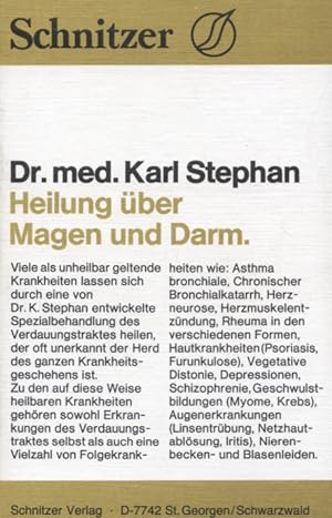 Heilung über Magen und Darm. Karl Stephan
