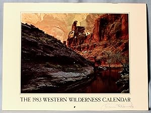 Seller image for The 1983 Western Wilderness Calendar (Signed by Abbey, Powell and 3 of the Photographers) for sale by McInBooks, IOBA
