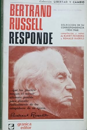 Immagine del venditore per Bertrand Russell responde venduto da Librera Alonso Quijano