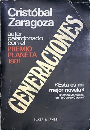 Imagen del vendedor de Generaciones a la venta por Librería Alonso Quijano