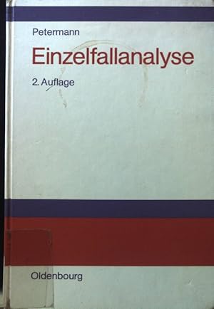 Bild des Verkufers fr Einzelfallanalyse. zum Verkauf von books4less (Versandantiquariat Petra Gros GmbH & Co. KG)