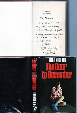 Image du vendeur pour The Door To December - True 1st Hardcover N-fine Unread Signed by Author mis en vente par Far North Collectible Books