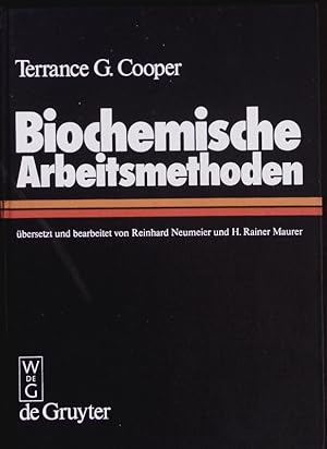 Bild des Verkufers fr Biochemische Arbeitsmethoden. zum Verkauf von Antiquariat Bookfarm