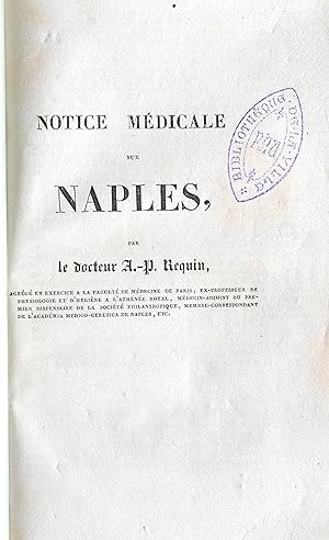 Notice médicale sur Naples