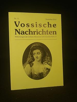 Seller image for Vossische Nachrichten Nr.11 Mitteilungen der Johann-Heinrich-Vo-Gesellschaft e.V. for sale by ANTIQUARIAT Franke BRUDDENBOOKS