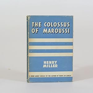 Immagine del venditore per The Colossus of Maroussi venduto da Quagga Books ABA ; ILAB