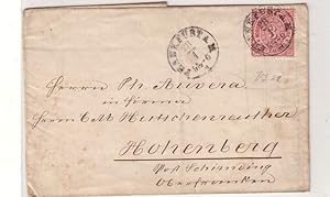 Bild des Verkufers fr 53140 Brief mit 3 Kreuzer Norddeutscher Postbezirk Frankfurt am Main 1868 zum Verkauf von Versandhandel fr Sammler