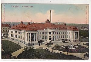 Bild des Verkufers fr 03516 Ak Karlsbad Elisabeth-Bad um 1920 zum Verkauf von Versandhandel fr Sammler